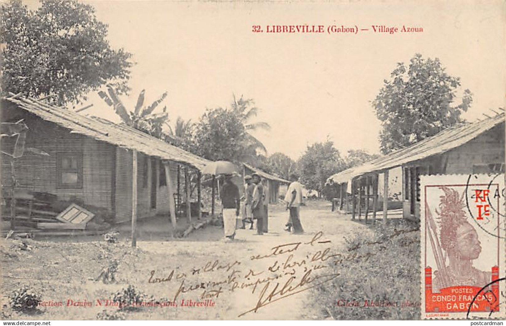 Gabon - LIBREVILLE - Village Azoua - Ed. Demba N'Diaye 32