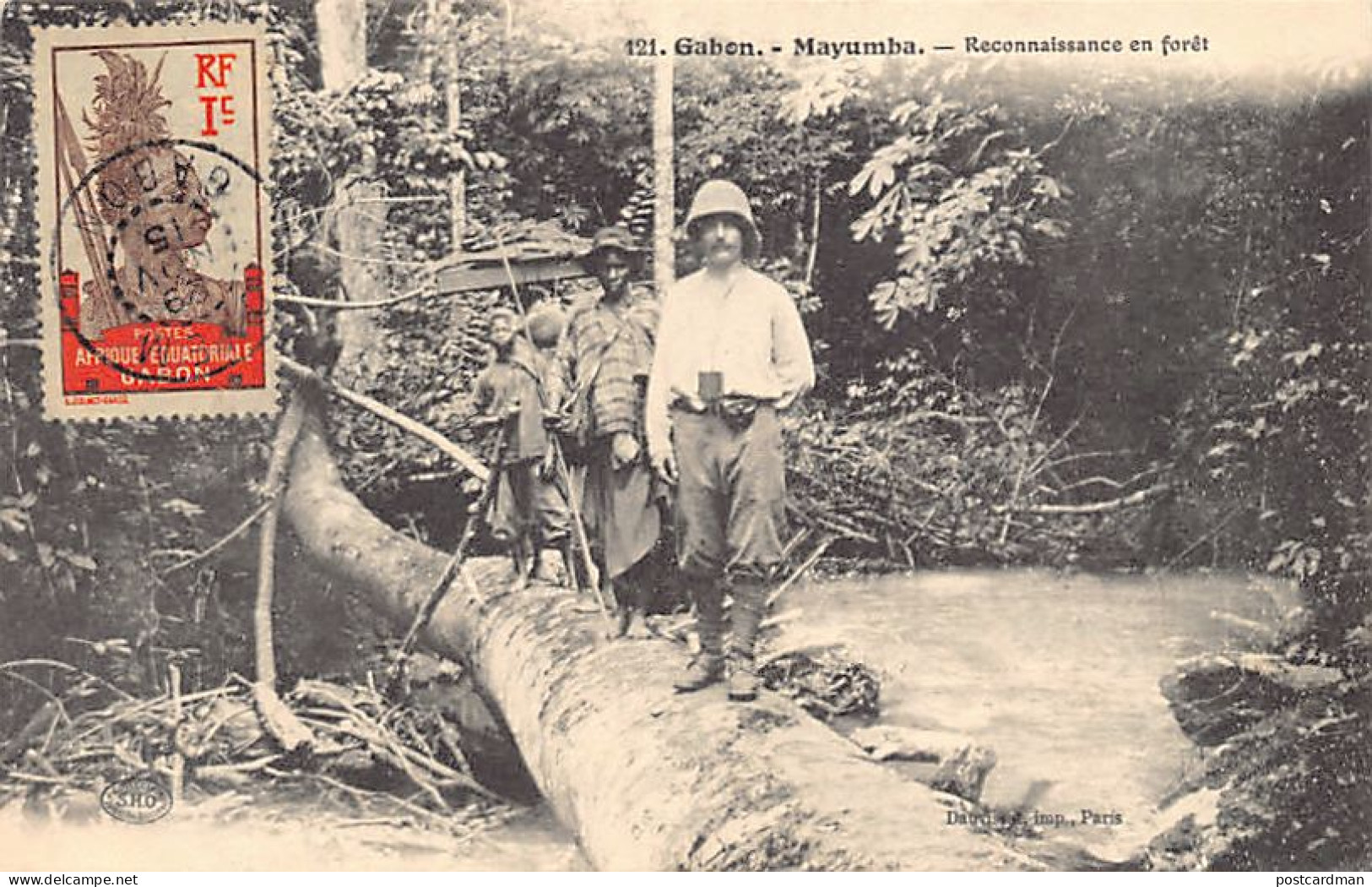 Gabon - MAYUMBA - Reconnaissance en forêt - Ed. Dauvissat 121