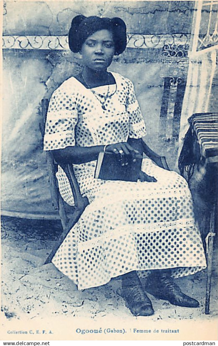 Gabon - OGOUÉ - Femme de traitant - Ed. C.E.F.A.