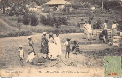 Gabon - Embarcadère de Lambaréné - Ed. Gorce 102