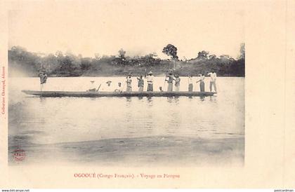 Gabon - OGOUÉ - Voyage en pirogue - Ed. Champel