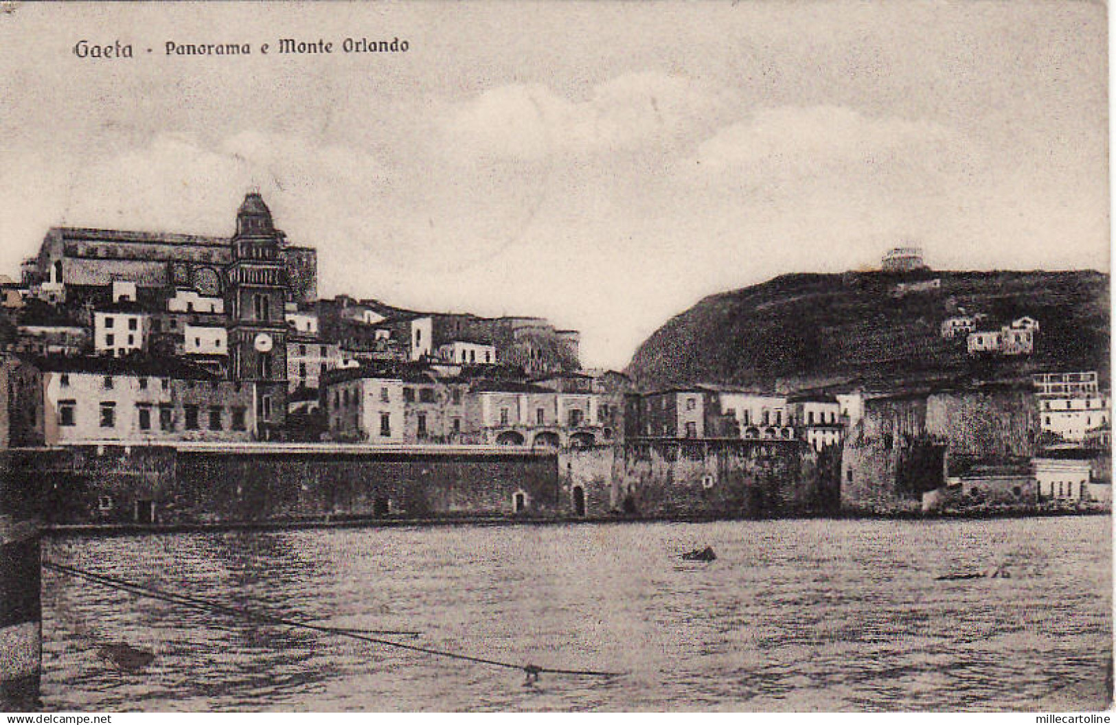 # GAETA: PANORAMA E MONTE ORLANDO 1913