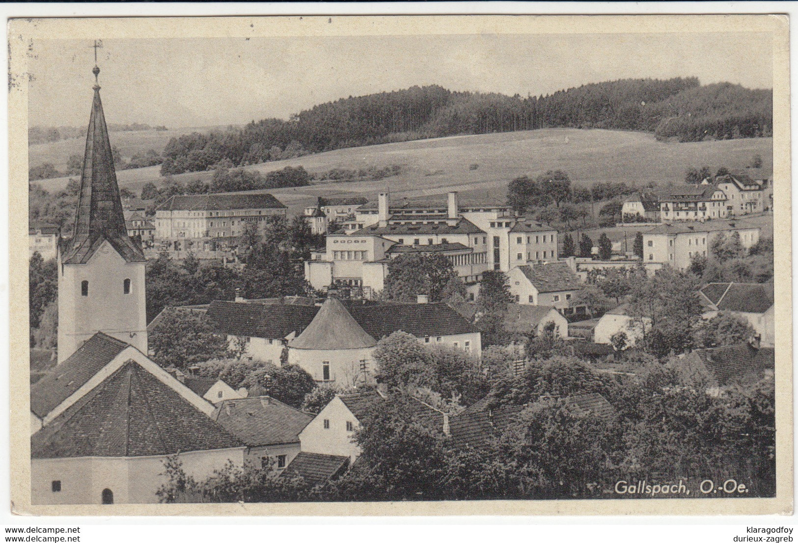 Gallspach old postcard travelled 1939 b170815