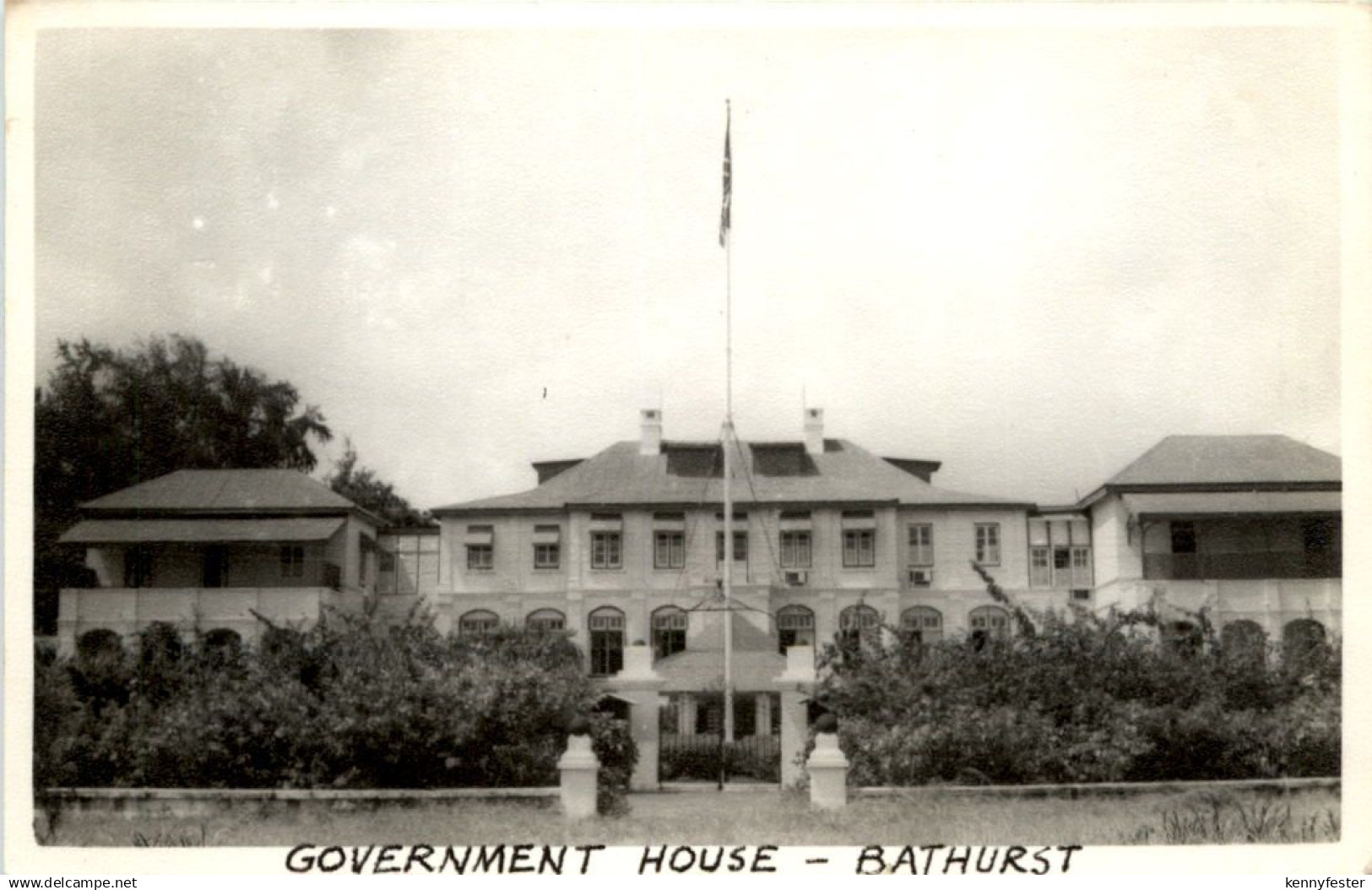 Gambia - Bathurst - Government house