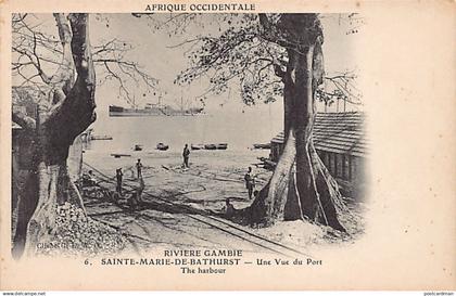 Gambia - BATHURST - The harbour - Publ. C.F.A.O. 6