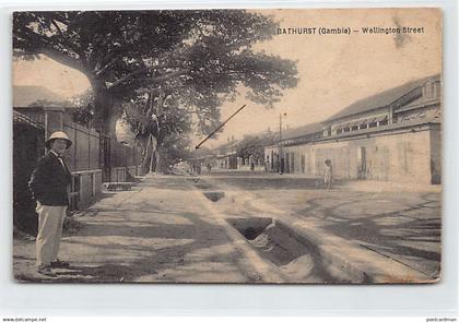 GAMBIA - BATHURST - Wellington Street - Publ. unknown