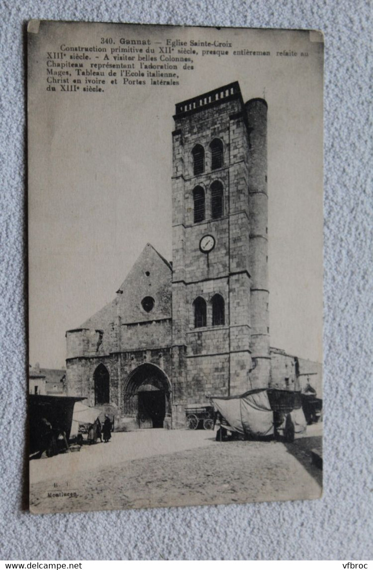 Gannat, église sainte Croix, Allier 03