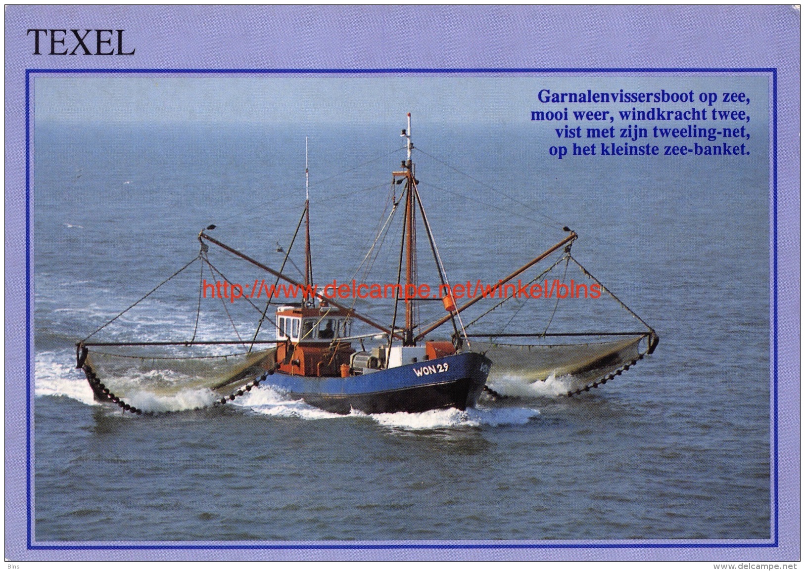 Garnalenvissersboot - Texel