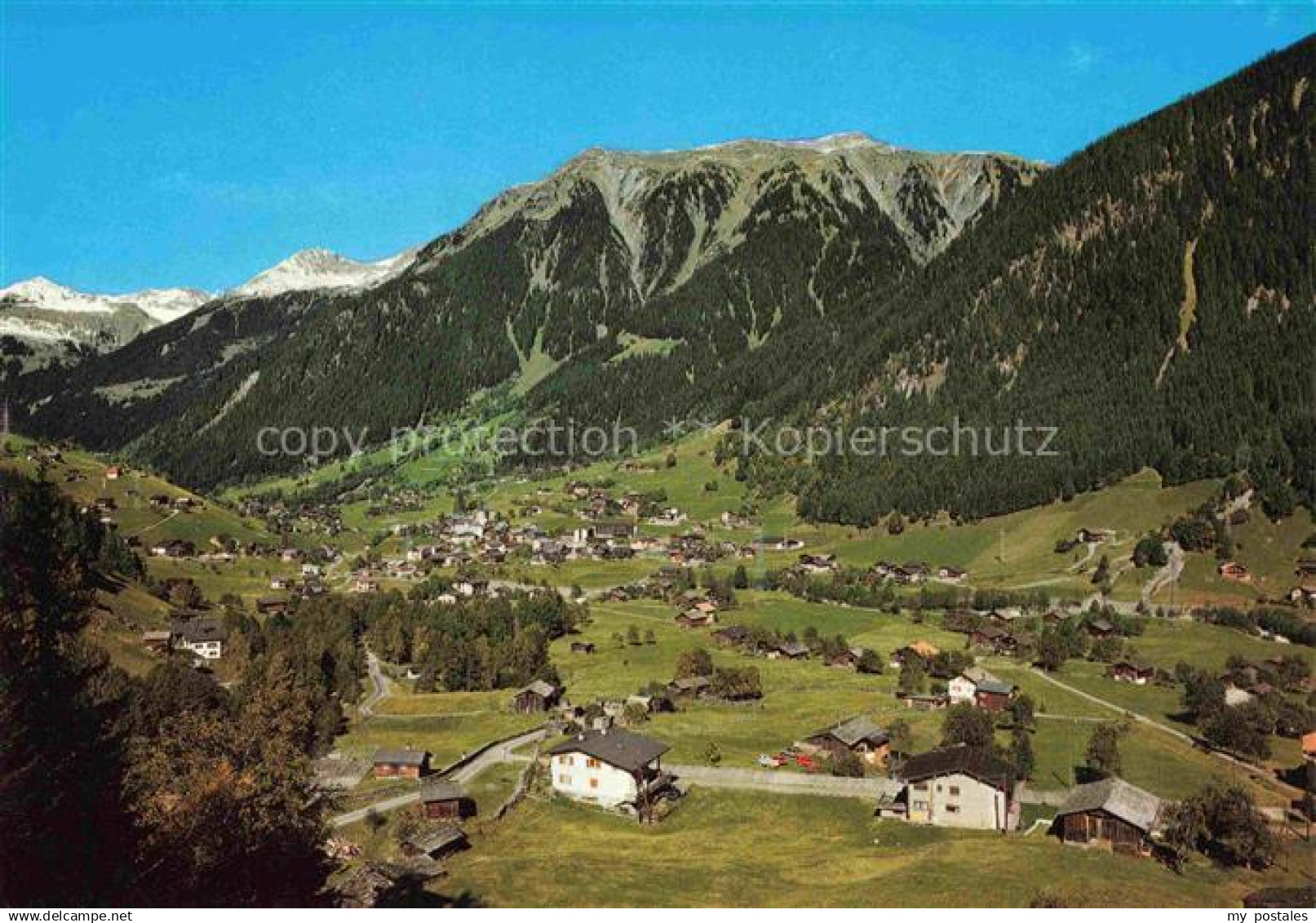 Gaschurn Vorarlberg Fliegeraufnahme