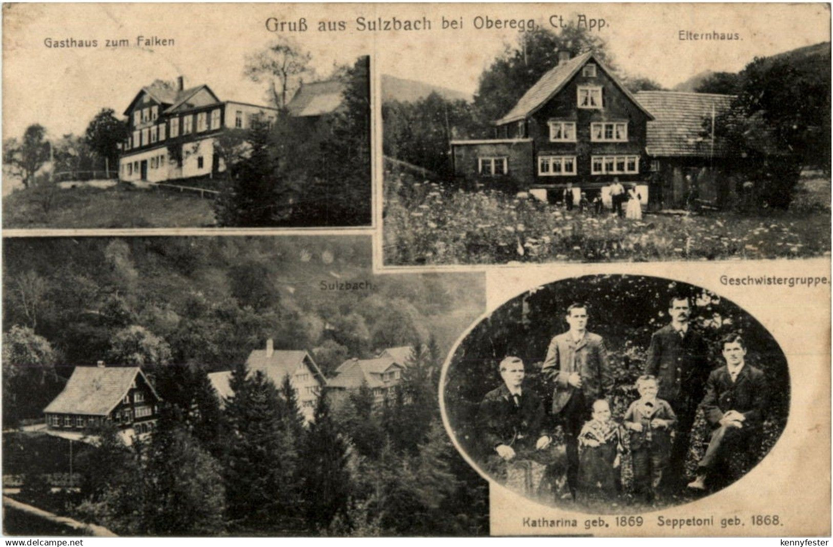 Gasthaus zum Falken Sulzbach Oberegg - Seppatoni - Liliputaner