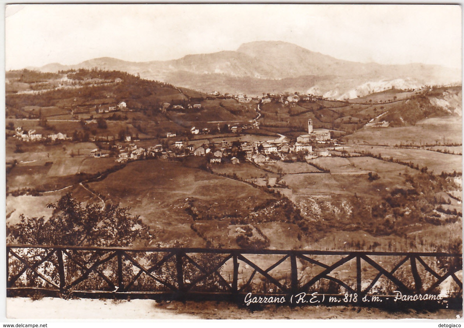 GAZZANO - REGGIO EMILIA - PANORAMA - VIAGG. -29283-