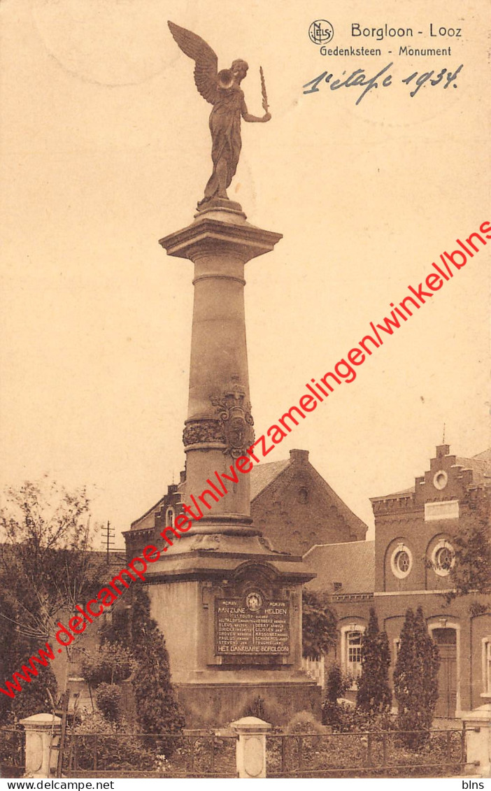 Gedenksteen - Monument - Borgloon