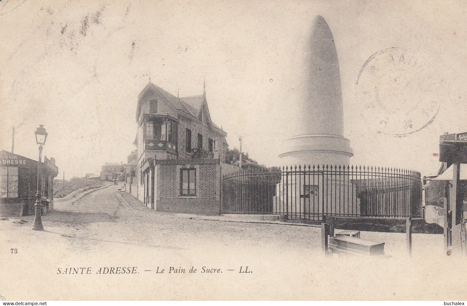 gelaufene Ansichtskarte Sainte Adresse - Le Pain de Sucre