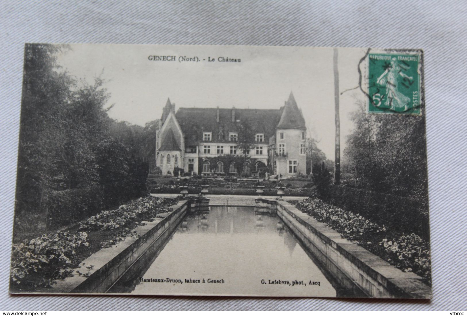 Genech, le château, Nord 59