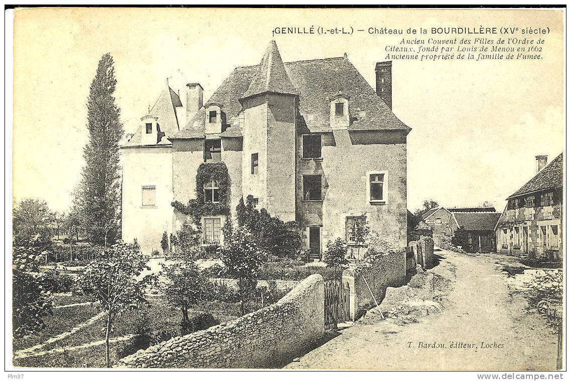 GENILLE - Chateau de la Bourdillère