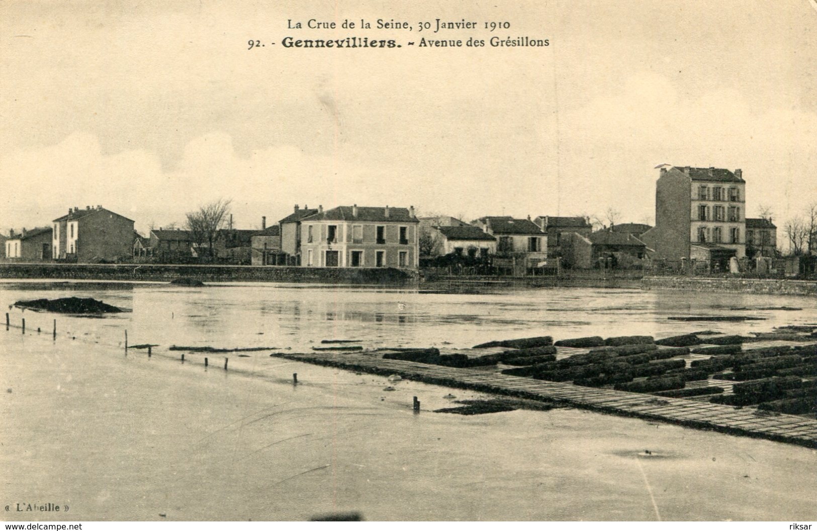 GENNEVILLIERS(INONDATION)