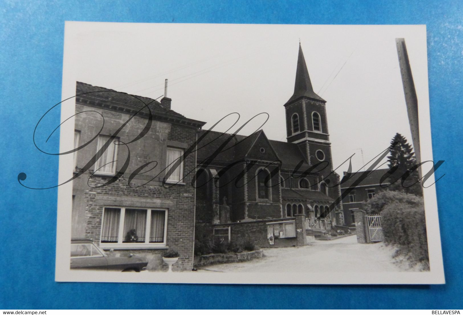 Genoelselderen  Elderen Kerk  Riemst    Privaat opname Photo Prive, opname 16-07-1973