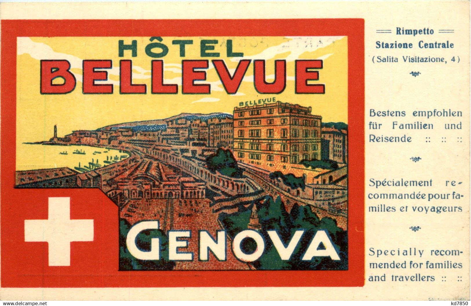 Genova - Hotel Bellevue