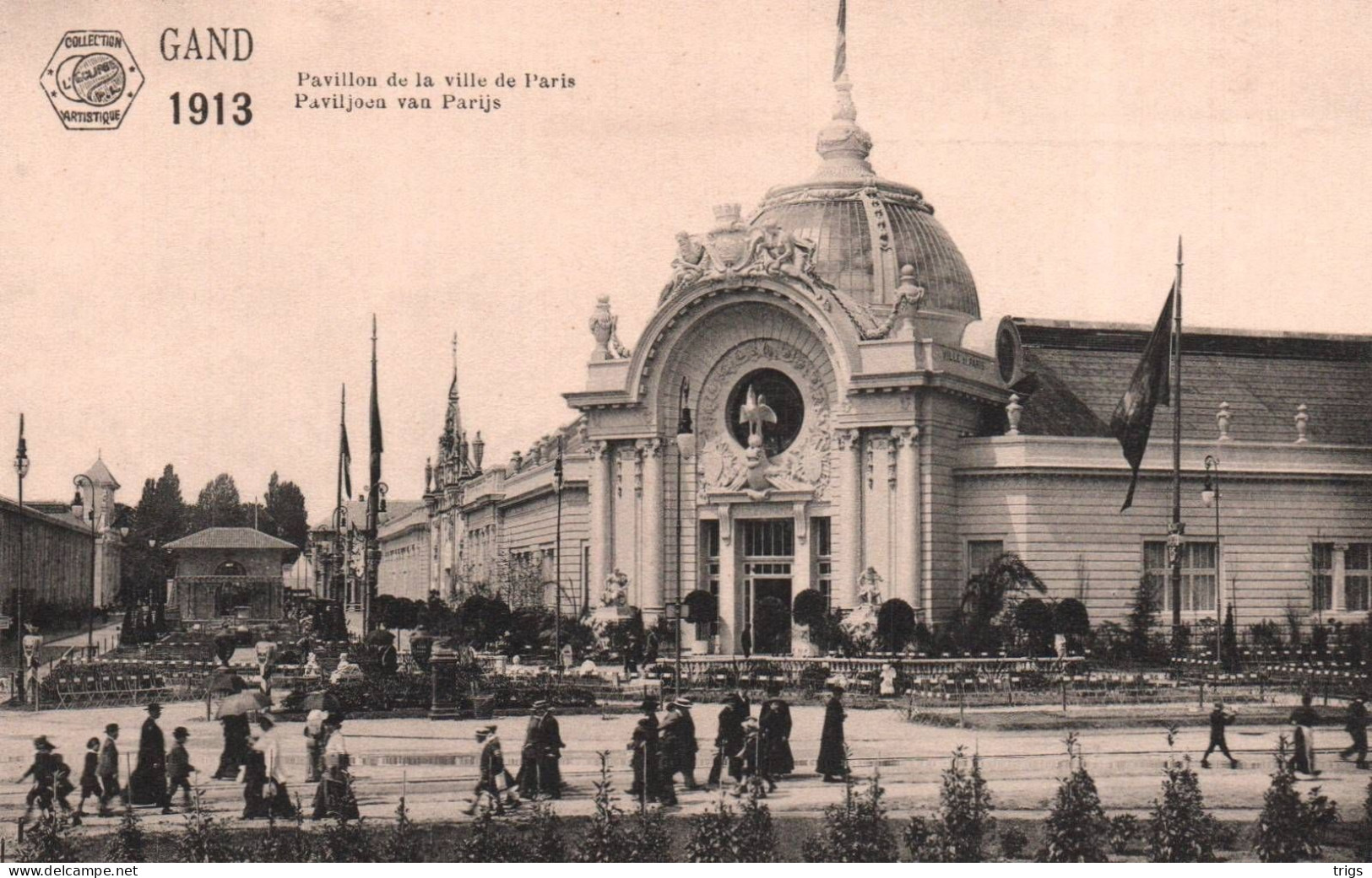 Gent (Wereldtentoonstelling van 1913) - Paviljoen van Parijs