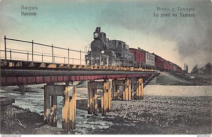 Georgia - BATUMI - Tamara (Tamary) railway bridge