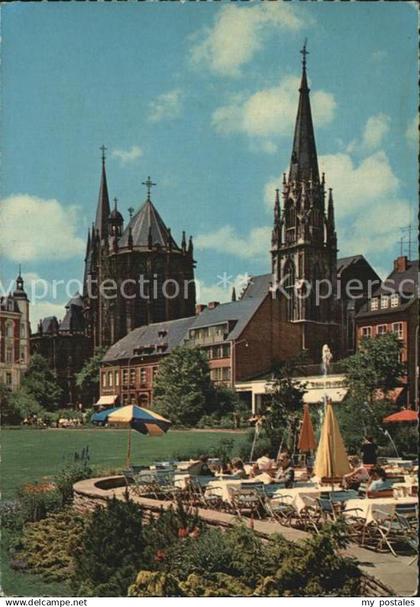 72447823 Aachen Elisenbrunnen mit Dom Aachen