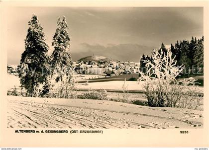 73038054 Altenberg Dippoldiswalde Geisingberg Winter Altenberg Dippoldiswalde