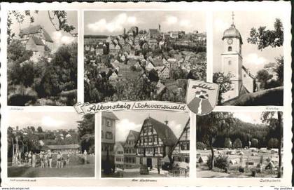 70082483 Altensteig Schwarzwald Kirche Schloss Schwimmbad Rathaus Altensteig