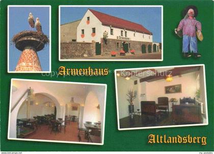 74025099 Altlandsberg Brandenburg Restaurant Armenhaus Gastraum Storchennest