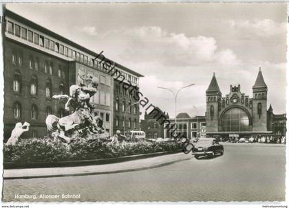 Hamburg-Altona - Hauptbahnhof - Foto-Ansichtskarte