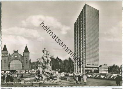 Hamburg-Altona - Hauptbahnhof - Hochhaus - Foto-Ansichtskarte