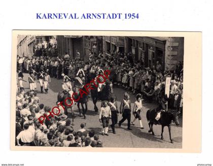 ARNSTADT-KARNEVAL-1954-Dt. FOTO wie Karte-Gleiche Dicke u. Maßen-Thema Freiheitskrieg