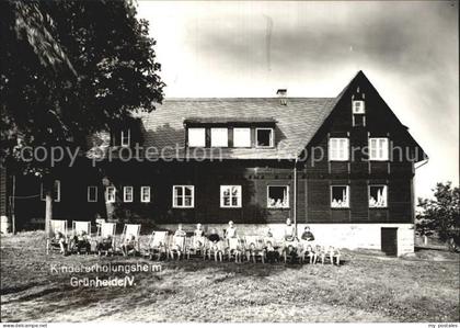 72475492 Gruenheide Vogtland Kindererholungsheim Gruenheide Vogtland