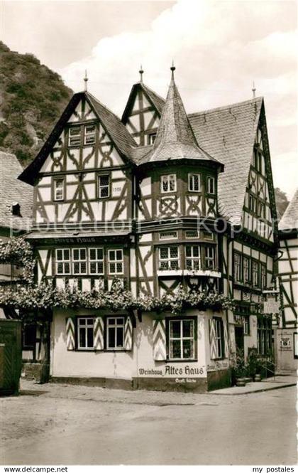 73293111 Bacharach Rhein Altes Haus Bacharach Rhein