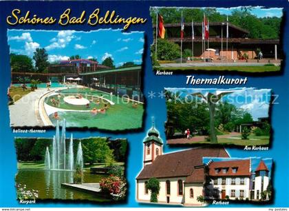 73232539 Bad Bellingen Balinea Thermen Kurhaus Rathaus Kurpark Bad Bellingen