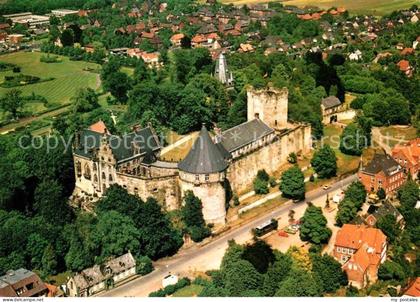 72666742 Bad Bentheim Fliegeraufnahme Schloss Bad Bentheim