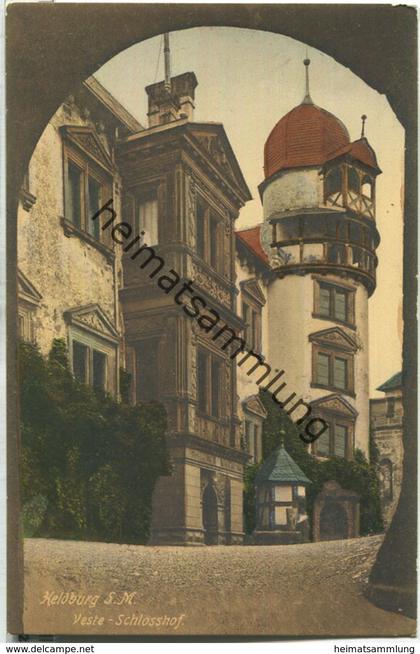 98663 Bad Colberg - Heldburg - Veste Schlosshof - Verlag Bernh. Biedermann Heldburg