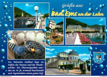 73239440 Bad Ems Spielbank Kurpromenade Thermalbad Sanatorien Bad Ems