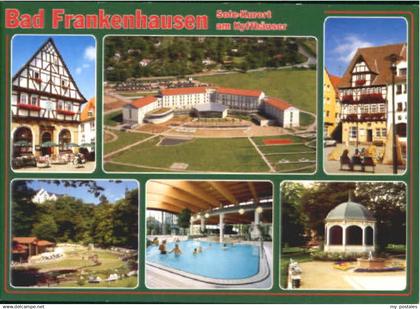 70115277 Bad Frankenhausen Bad Frankenhausen Schwimmbad Park Fachwerkhaeuser x 2