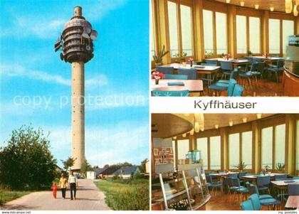 73015255 Kyffhaeuser Fernsehturm Kulpenberg Kyffhaeuser