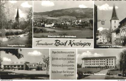 70079045 Bad Krozingen Bad Krozingen Kirche Kurhaus Bad x 1961 Bad Krozingen