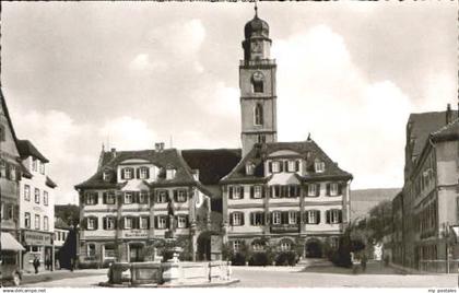 70083254 Bad Mergentheim Bad Mergentheim Marktplatz Kirche Bad Mergentheim