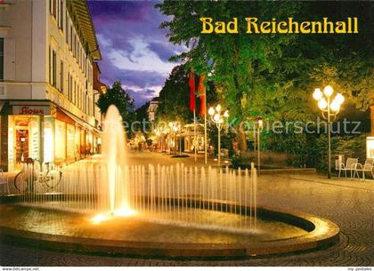 73181611 Bad Reichenhall Abendliche Ludwigstrasse Bad Reichenhall