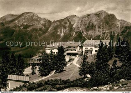 73293172 Bad Reichenhall Berghotel Predigtstuhl Hochstaufen Bad Reichenhall