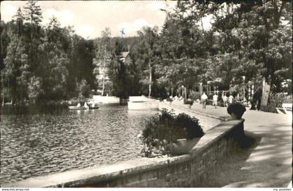 70083619 Bad Sachsa Harz Bad Sachsa Teich Kirche x 1965 Bad Sachsa