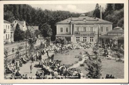 70881353 Bad Schandau Bad Schandau Kneippkurbad Kurkonzert *