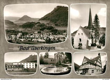 43345661 Bad ueberkingen Landschaftspanorama Kirche Fachwerkhaus Brunnen Hotelfa