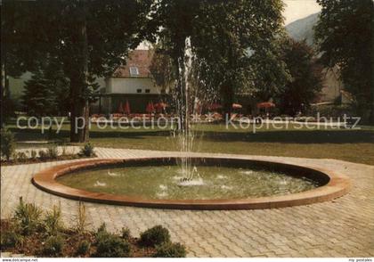 71539371 Bad ueberkingen Kurpark Restaurant Gartenterrasse Springbrunnen Bad ueb