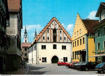 73179075 Bad Waldsee Kornhaus Altstadt Giebelhaeuser Bad Waldsee