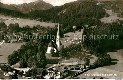 73211685 Bad Wiessee mit Kampen Fliegeraufnahme Bad Wiessee