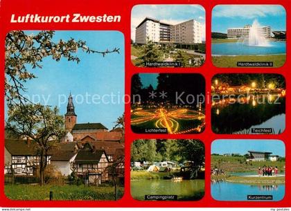 73263725 Zwesten Bad Hardwaldkliniken Teichfest Camping Kurzentrum  Zwesten Bad